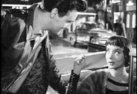 Danny (Elvis) and Ronnie (Carolyn Jones) in King Creole