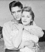Elvis and Debra Paget in Love Me Tender