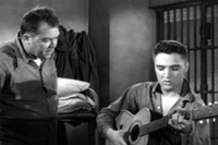 Elvis and Mickey Shaughnessy in Jailhouse Rock