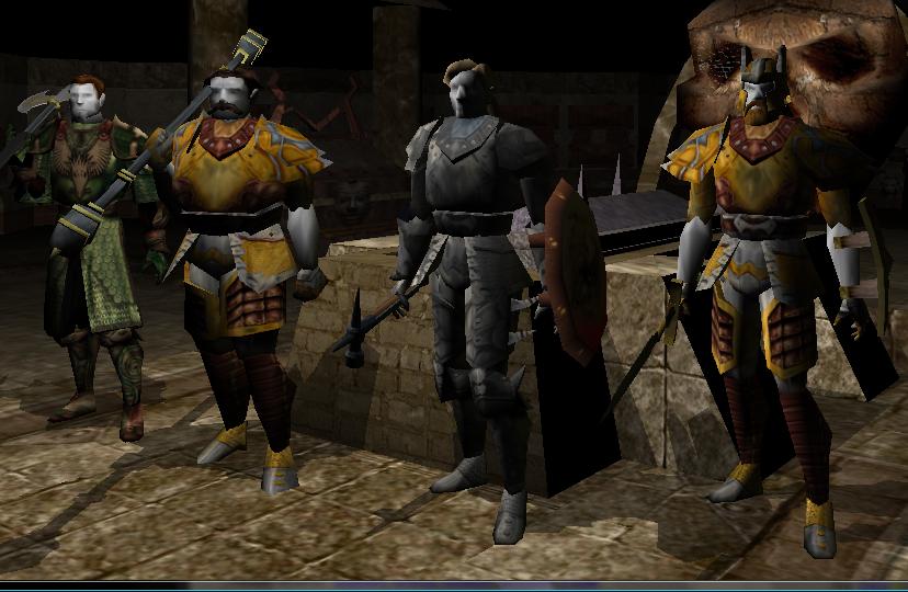 The Fallen Paladins of Lathander: Ferris, Levitus, Tyronious, and Dominix
