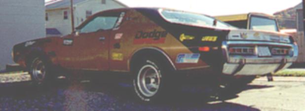 Kinda' reminds you of Petty's old Nascar Chargers, don't it?