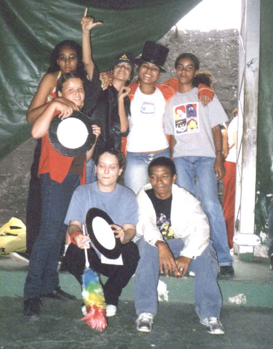 Grupo de artes C�nicas no Teatro Elza Osborne