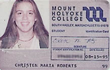freshman year, 1995 @ mhc