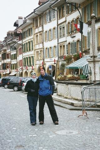 Fred and Sharon in Murten.