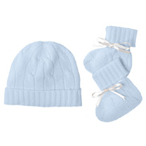 Ralph Lauren Cashmere hat & booties