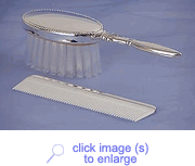 Personalised brush & comb set