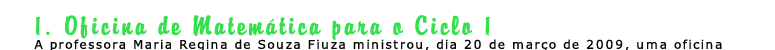 oficina de matematica