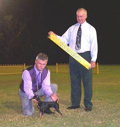 Best Puppy In Show 8th June - Judge Mr R Baker(S)