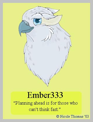 Ember- the Trading Card, by Allissian