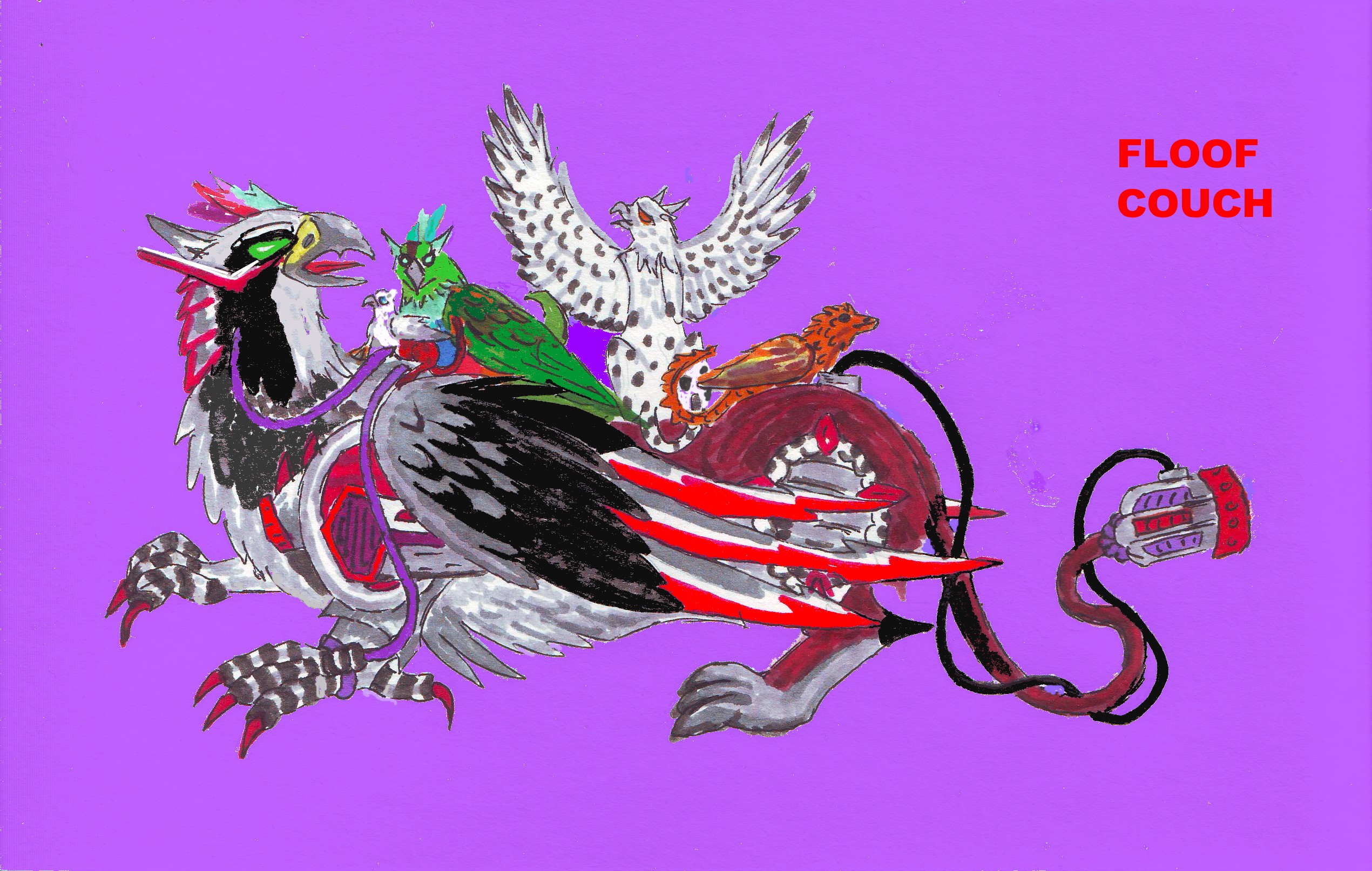 Balthazar's exchange pic for Leiko. I'm the little burd!