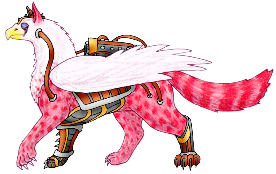 Leiko's depiction of Ember as a cyborg