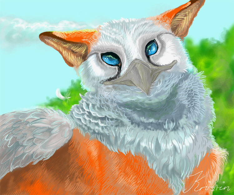 Kalamu's half of an art trade