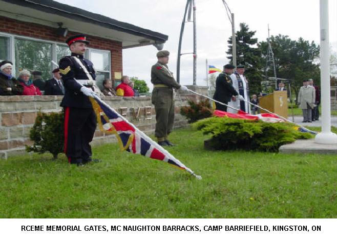 RCEME MEMORIAL GATES CFB KINGSTON