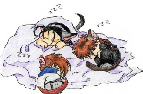 the only thing cuter than kittens. . .are sleeping kittens...