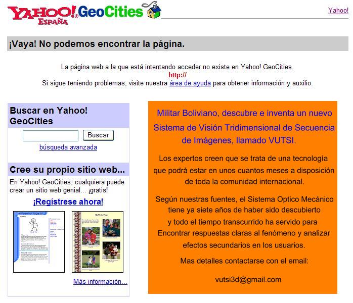 VUSTI 3d una dimensi�n adicional de Regalo para t�