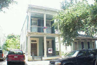 A smaller American Townhouse, this one in the Lower Garden District.