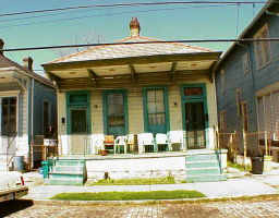 Double shotgun-styled home in Central City.