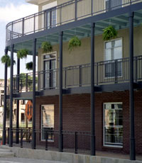 The Saulet Apartments located in the Lower Garden District.&nbsp; NEW construction in an old area of town.&nbsp; Click on picture for more information on these apartments