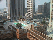 Top of Gravier Place Apartments in the CBD