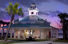 Picture of the new concession building at Kenner's Laketown area.