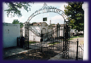 Entrance to Lafayette Cemetery #1 on Washington Avenue in the Garden District.&nbsp; Click on the picture for more information on this great cemetery.