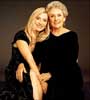 with her mom InStyle magazine