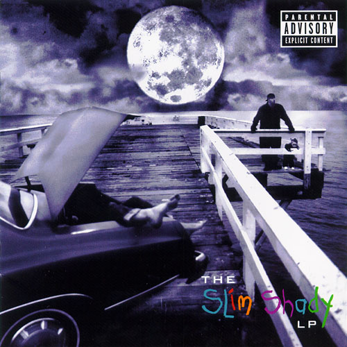 La portada del disco de THE REAL SLIM SHADY LP.