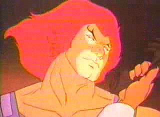 Lion-o being bitchslapped