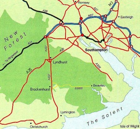map of new forest