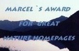 marcel's great nature page award