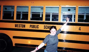 Our big yellow limousine!
