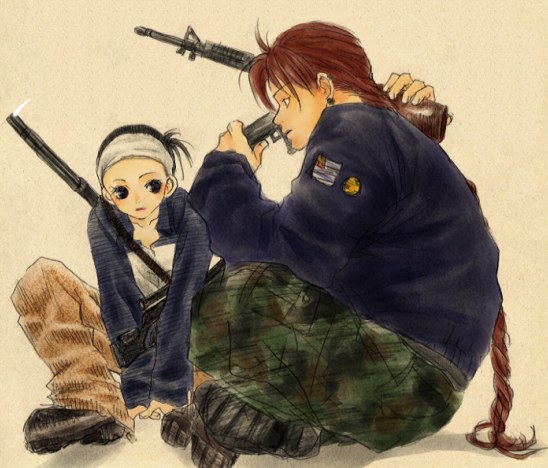 Wufei and Duo