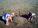 Our talented little sand sculptors
