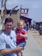 at the site of Wyatt Earp's famous gunfight