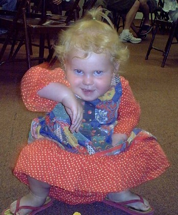 Holly Hobby at the rehearsal luncheon