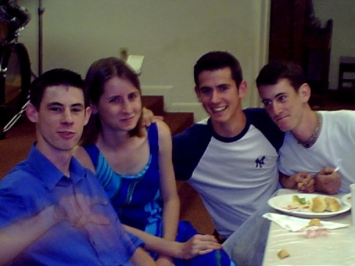 Isaac, Rachel, Micah, Jordan...the reason they call it a wedding "party"