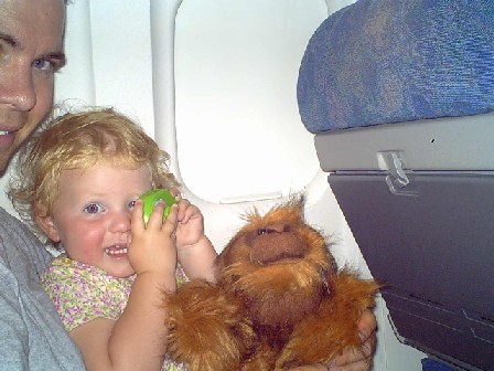 Flying home!