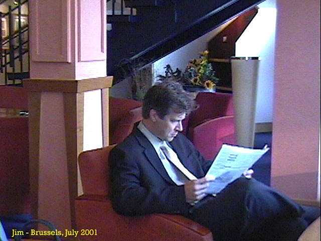 Jim in Brussels