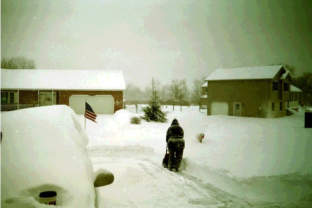 Karen and Snowblower