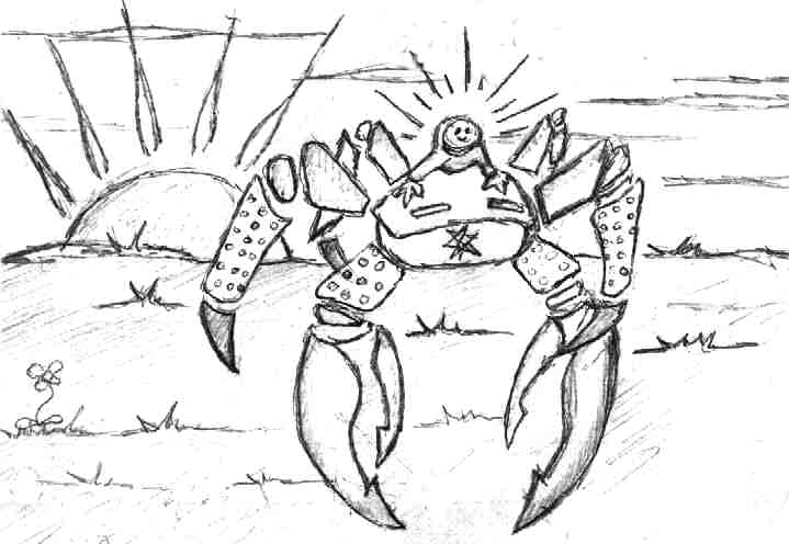 Yet Another Crab Riding Diapered Combat Monkey