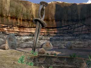 The first Myst V screenshot ever! Click for a huge version.