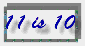 11 is 10