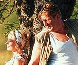Olof och Ellen vid tr�det