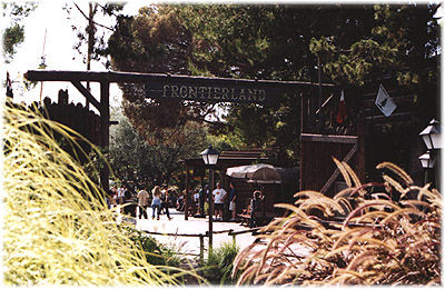 The Entrance to Frontierland