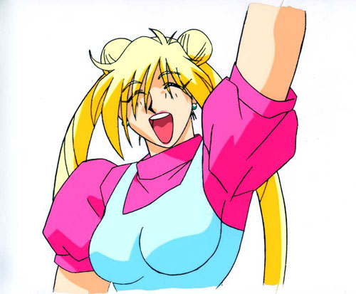 Amelia:"Gourry looks girly enough but his voice is terrible!"