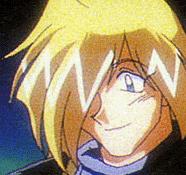 Gourry: "Wow...look how shiny my sword of light is."