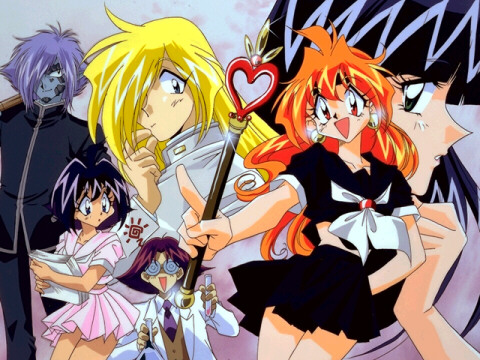 *The Slayers impersonate the Sailor Senshi.*