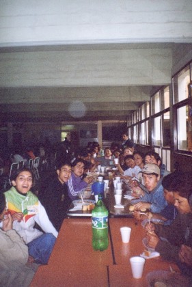 En el comedor!