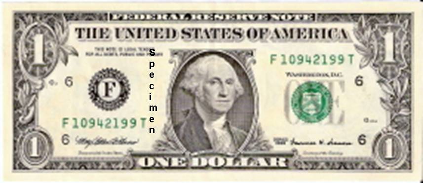 America 1 Dollar 1999 
