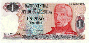 Argentina 1 Peso 1983-1984